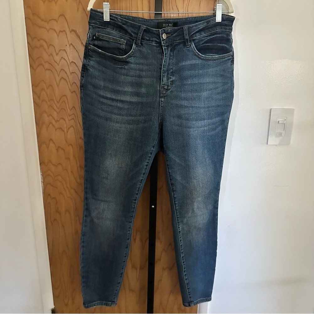 Judy Blue Dark Wash Skinny Jeans 16W